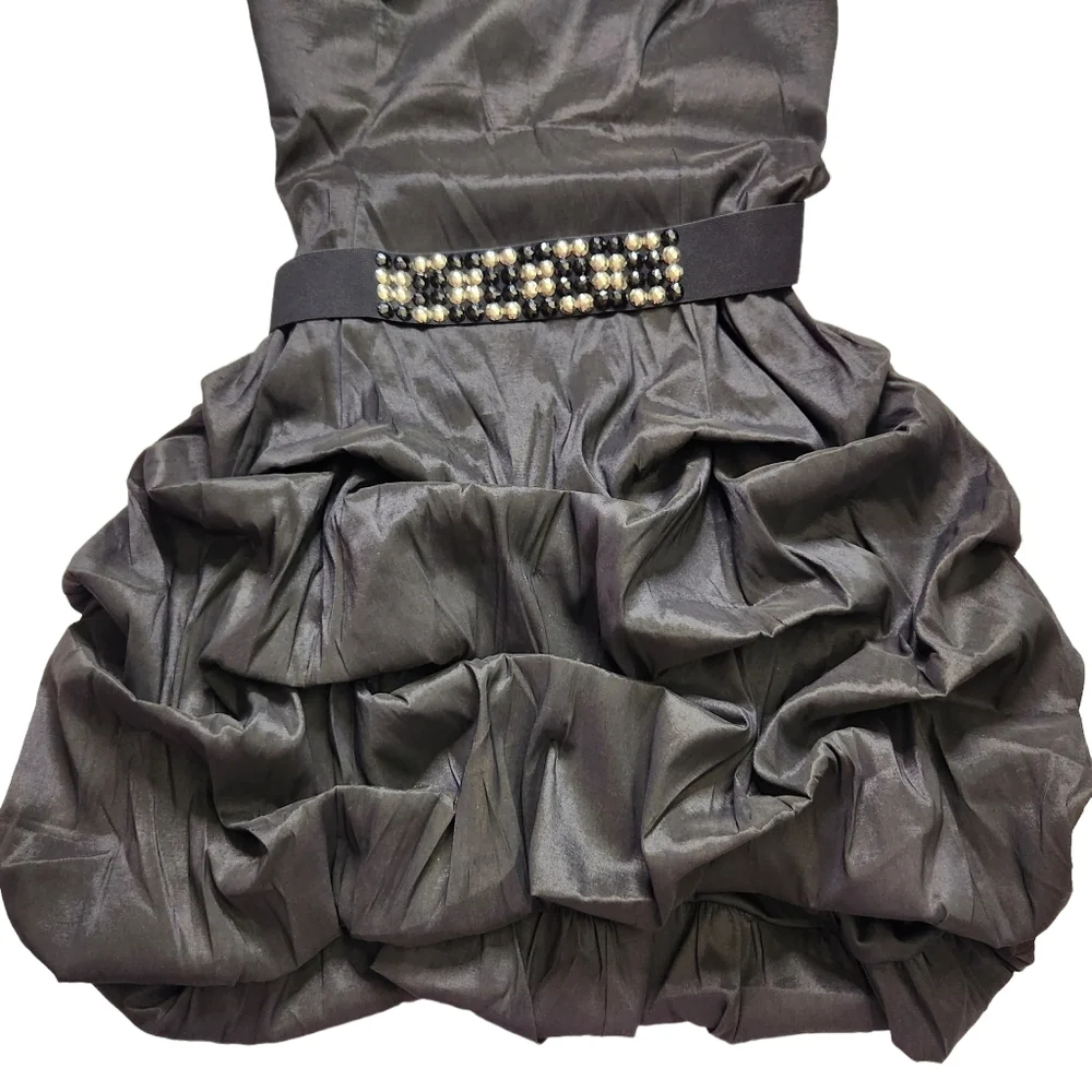 Torrid Black Hilo Pickup Strapless Formal Dress Plus Size 22 New Bubble Dress - Picture 5 of 10